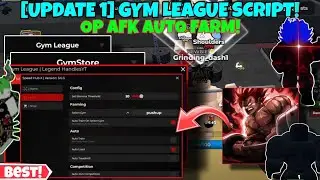 Roblox✨ [Update 1] 🏋️‍♀️Gym League Hack/Script *SpeedX,LegendHandles,Tora Script* Auto Farm Afk🔥 Sto