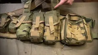 Нагрудник разведчика НР-1 и подсумки Force Line