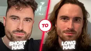Month 1 | Men's long hair care | Skin fade to long hair