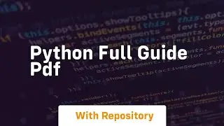 python full guide pdf