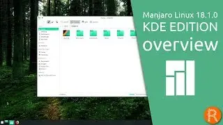 Manjaro Linux 18.1.0 KDE EDITION overview | #FREE OPERATING SYSTEM.