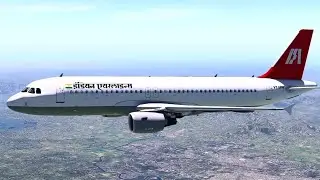 Indian Airlines Flight 605 - Crash Animation