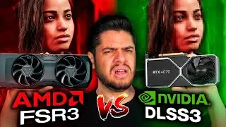 FSR 3 vs DLSS 3: LADO a LADO em GAMES na RX 7800 XT e RTX 4070. QUAL É MELHOR?