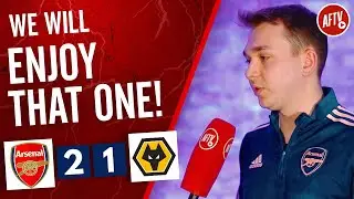 Arsenal 2-1 Wolves | We Will Celebrate This One!! (James B)