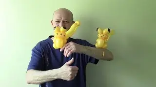 One balloon Pikachu. How to make balloon Pikachu
