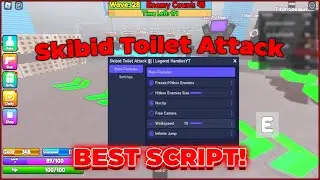 [NEW] Skibid Toilet Attack Script | Auto Farm, Hitbox, Freeze & More