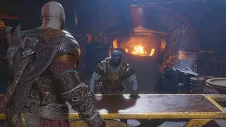 Mimir Teasing Brok's Vulgar Language - God Of War: Ragnarök
