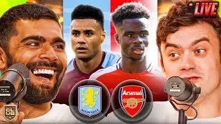 ASTON VILLA 0-2 ARSENAL | THE CLUB LIVE