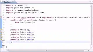 Java Game Development | Chapter - 33   Intro to Mouselook ‏