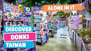🇹🇼 ALONE in Don Don DONKI TAIPEI Taiwan Store [4K Tour]
