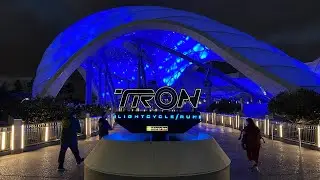 TRON: Lightcycle Run |  Cast Member Preview of Disney's Newest Coaster