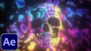 CRT Skull Visualizer - After Effects Tutorial