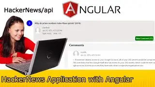 Hacker News Application with Angular | Complete project with angular with SOURCE CODE AVAILABLE!!