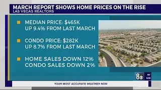 High housing prices in Las Vegas got higher in March, LVR report shows