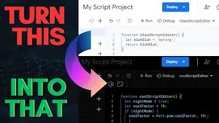 Activate Night Mode for Google Apps Script Editor