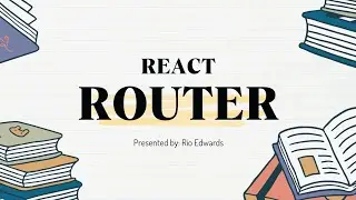 React-Router Introduction (Recording for Code the Dream)