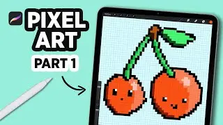 HOW to MAKE a PIXEL ART BRUSH in PROCREATE 