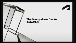 The navigation bar in AutoCAD ||tutorial part 2 