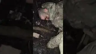 Очередная партия ВСУ взятых в плен. Все кроме командира 2000-х годов рождения.