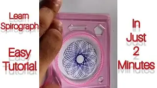 Easy Spirograph tutorial for beginners 