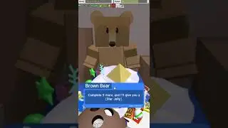 Completing Brown Bear's 190th Quest | Roblox Bee Swarm Simulator