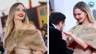 Angelina Jolie Breaks Down in Tears During “Maria” Premiere at Venice | @RumourJuice