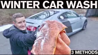 How to Wash your Car in Freezing Winter Temps!