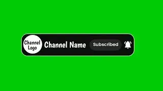 Subscribe Button Green Screen | Green Screen subscribe button | subscribe green screen 👉No Copyright