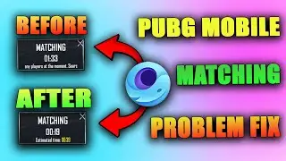 GAMELOOP MATCH MAKING PROBLEM FIX || MATCHING PROBLEM FIX PUBG MOBILE