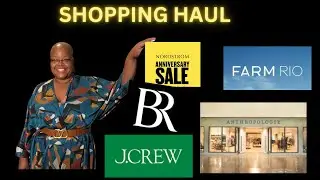 CLOTHING HAUL | FARM RIO, ANTHROPOLOGIE & MORE