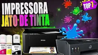 TOP 7 MELHORES IMPRESSORAS JATO DE TINTA em 2024 (Confira a Melhor Impressora Jato de Tinta)