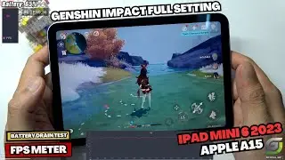 iPad Mini 6 2023 Genshin Impact Gaming test