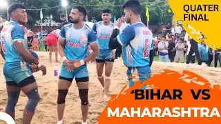 Quater Final ll MAHARASHTRA vs BIHAR 11th Beach National Kabaddi Matches 2024 #winnerkabaddi