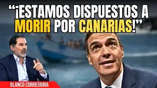 Blanco Corredoira avisa a Sánchez: "Estamos dispuestos a morir por Canarias, es decir, por España"