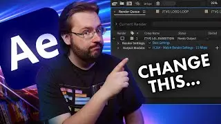 How To Save Render Presets In After Effects