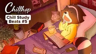 📚 Chill Study Beats 5 • jazz & lofi hiphop Mix [2018]