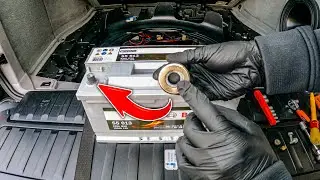 A SIMPLE and RELIABLE WAY to get rid of OXIDATED TERMINALS on the battery.