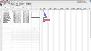 BTEC DIT - Gantt Chart with ProjectLibre