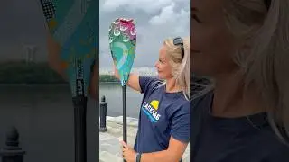 Дизайнерское весло SUP FACE для ярких и креативных людей 💎 