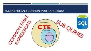 Writing Common Table Expression(CTE) in Azure SQL or SQL Server 2019