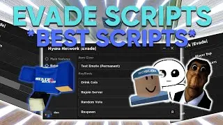 [NEW] Roblox Evade Script New Hack GUI [ InstaRevive, AutoFarm, Speed, Teleport ] *PASTEBIN* 2023