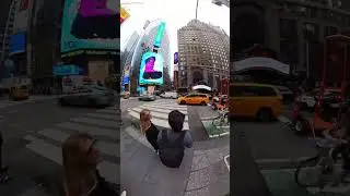 Scanning Times Square With Insta360 ONE RS 1-Inch 360 Edition & CupixVista