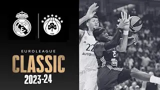 Real Madrid and Panathinaikos LEAVE IT ALL on the COURT | EUROLEAGUE CLASSIC GAMES 2023/24