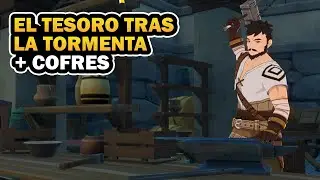 ✨EL TESORO TRAS LA TORMENTA + COFRES ( Mision de Mundo y Puzzles ) | Genshin Impact Mondstadt |