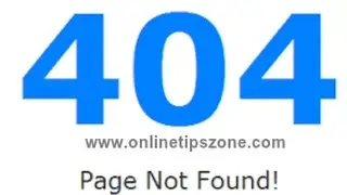 How to Create 404 error Page in Blogger