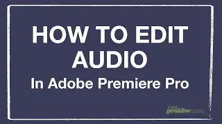 How To Edit Sound In Premiere Pro