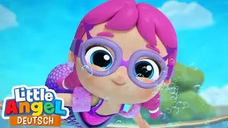 Schau wie ich schwimm | Kinderlieder mit Klein Joni | Little Angel Deutsch