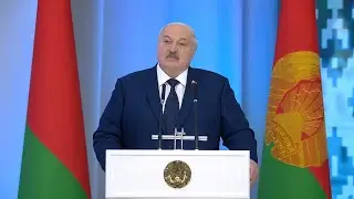 Лукашенко: Там уже не украинцы воюют, а ОНИ! // Президент: политика Запада, утечка мозгов и будущее