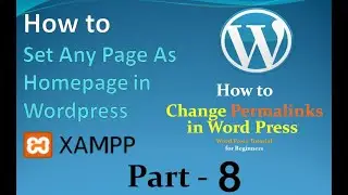 How to Set HomePage as Front Page in WordPress|| How to Change Permalinks in WordPress|| Turjo Tech