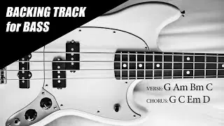Bass Backing Track Disco Funk G Major